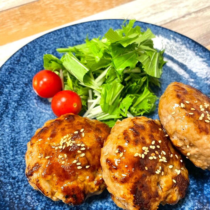シャキシャキ?ふわふわ?蓮根バーグ